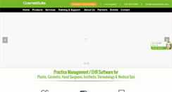 Desktop Screenshot of cosmetisuite.com
